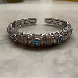 Judith Ripka Sterling Silver and Bracelet